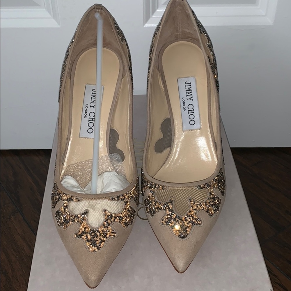 Jimmy choo karmel heels